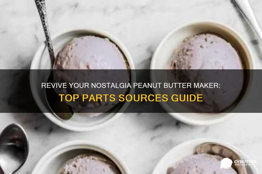 where to get parts for a nostalgia peanut butter maker