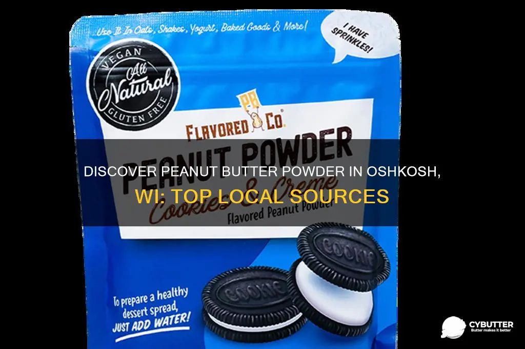 where to get peanut butter powder oshkosh wi