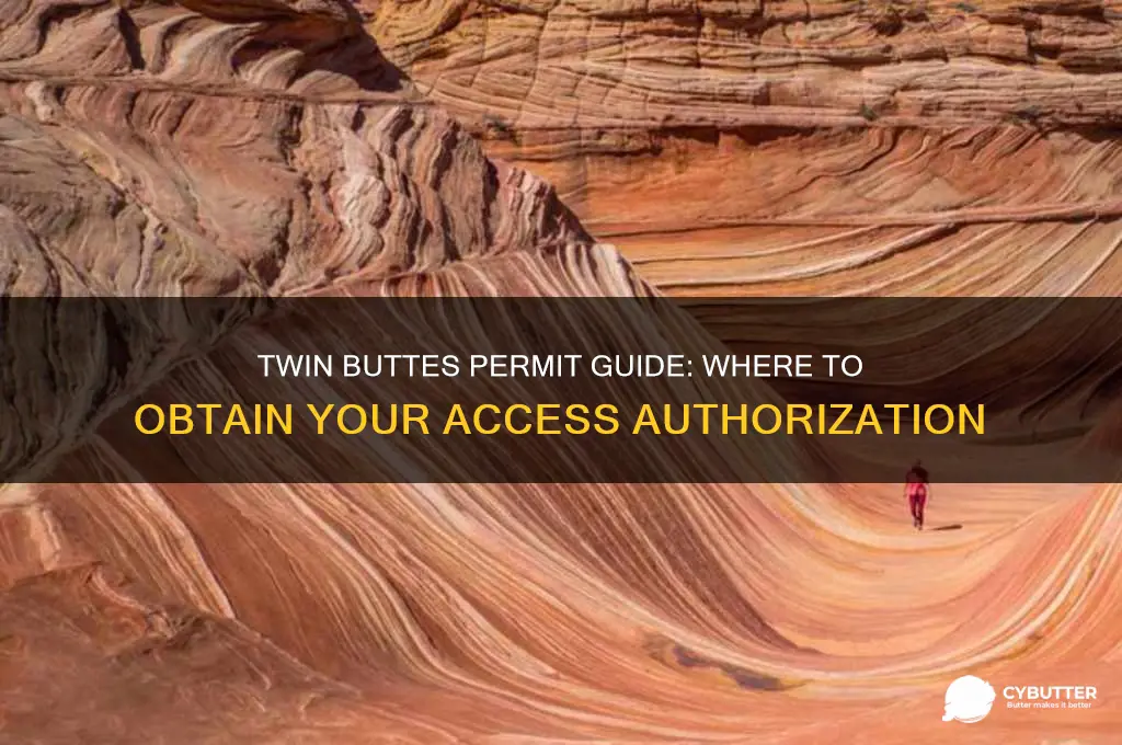 where to get permit for twin buttes