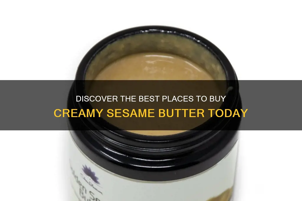 where to get sesame butter