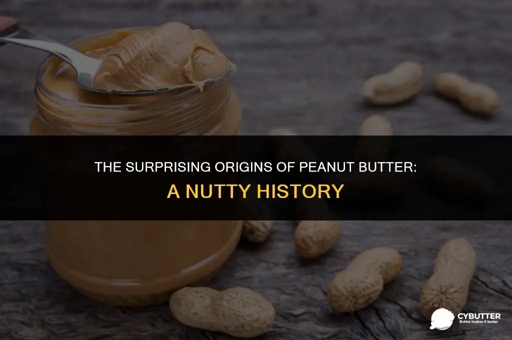 where was peanut butter invented