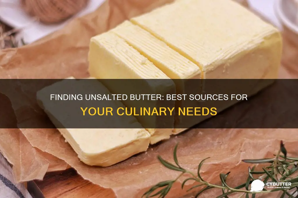where yo get a cs of unsalted butter
