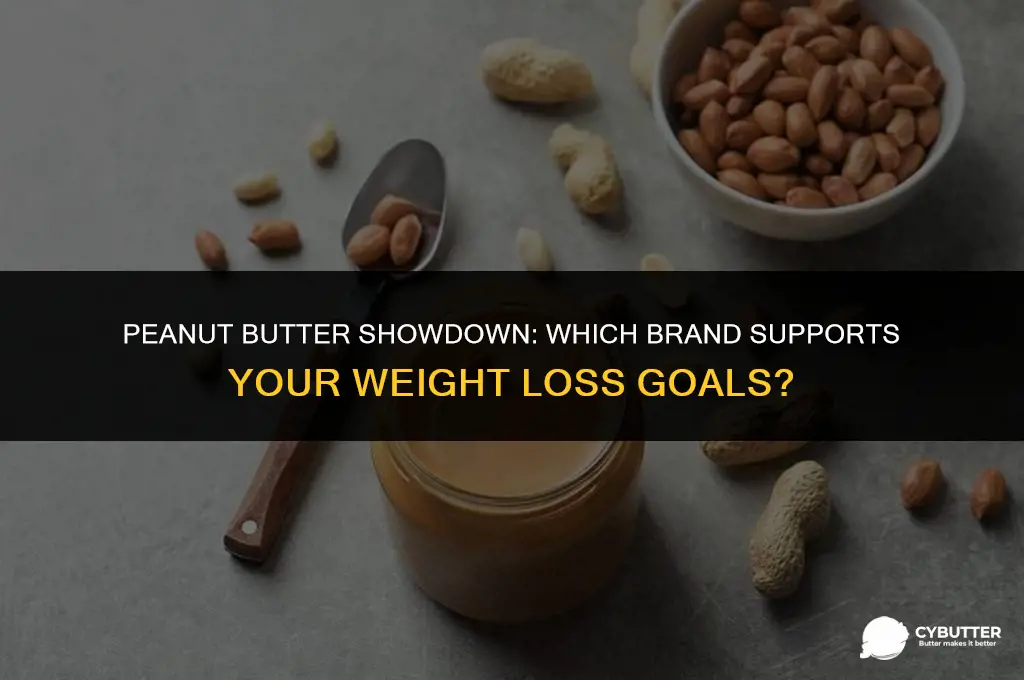 which brand peanut butter is good for weight loss