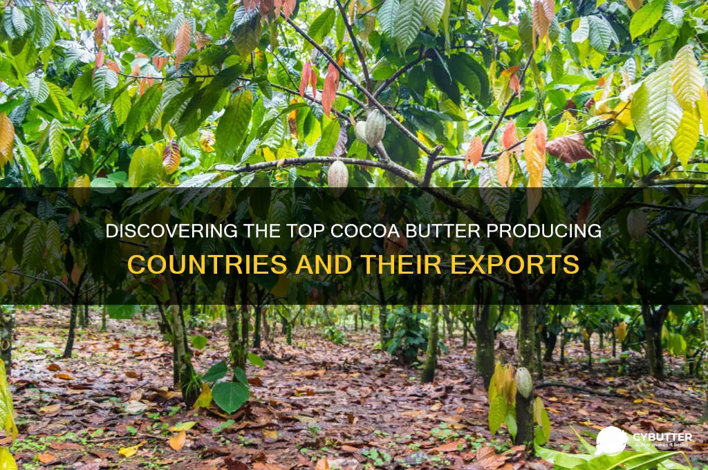 which country do you get cocoa butter from
