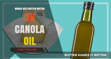 Butter vs. Canola Oil: Which Cooking Fat Reaches Higher Temperatures?