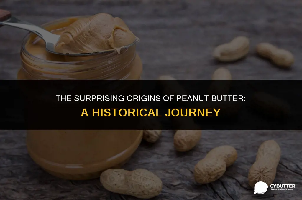 who evented peanut butter