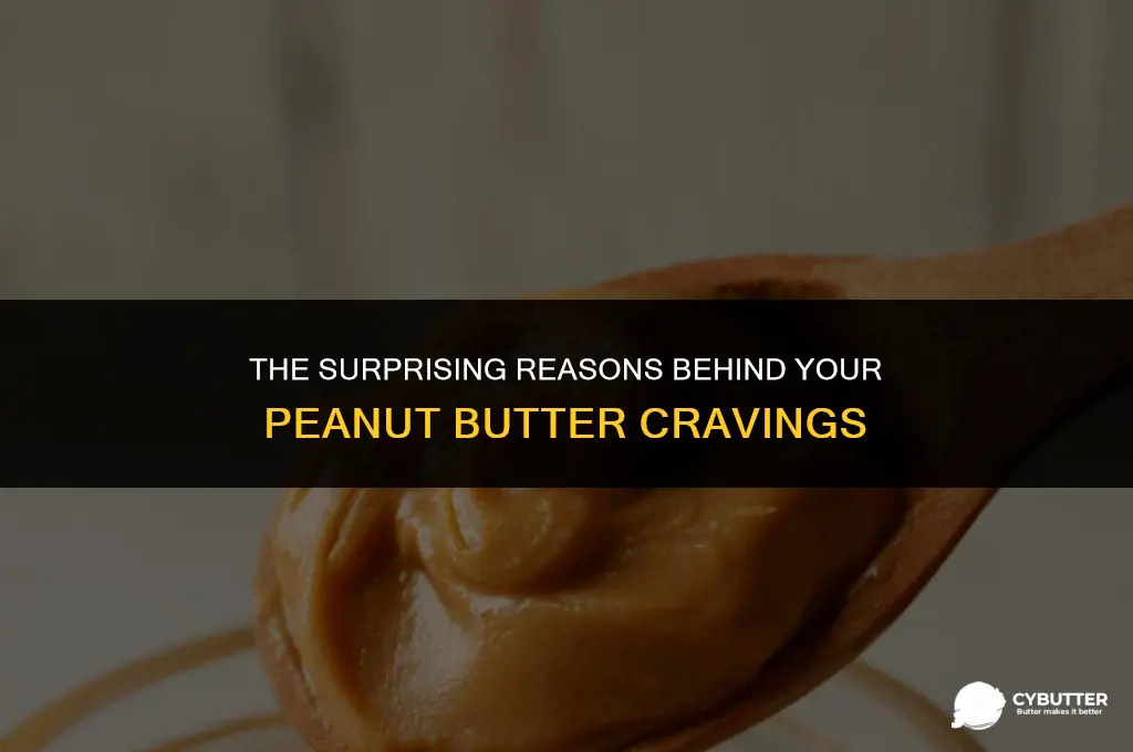 why am i craving peanut butter