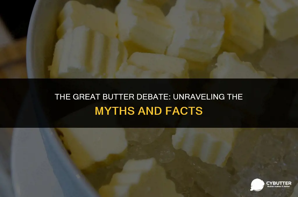 why butter is bad vs good