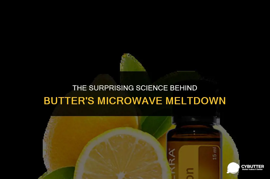 why does butter explode in the microwave