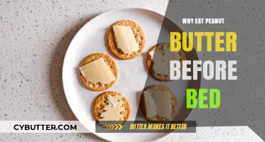 Savoring Peanut Butter Before Bed: A Nutritious Nighttime Habit