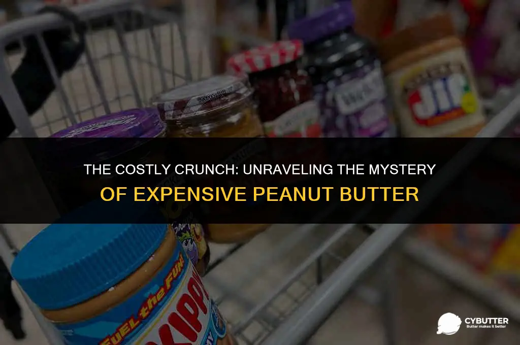 why is peanut butter so expensive