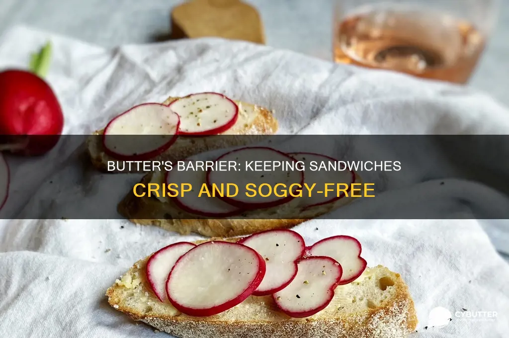 will butter keep sandwich from getting soggy