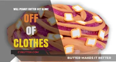 Peanut Butter to the Rescue: Removing Slime from Clothes Easily