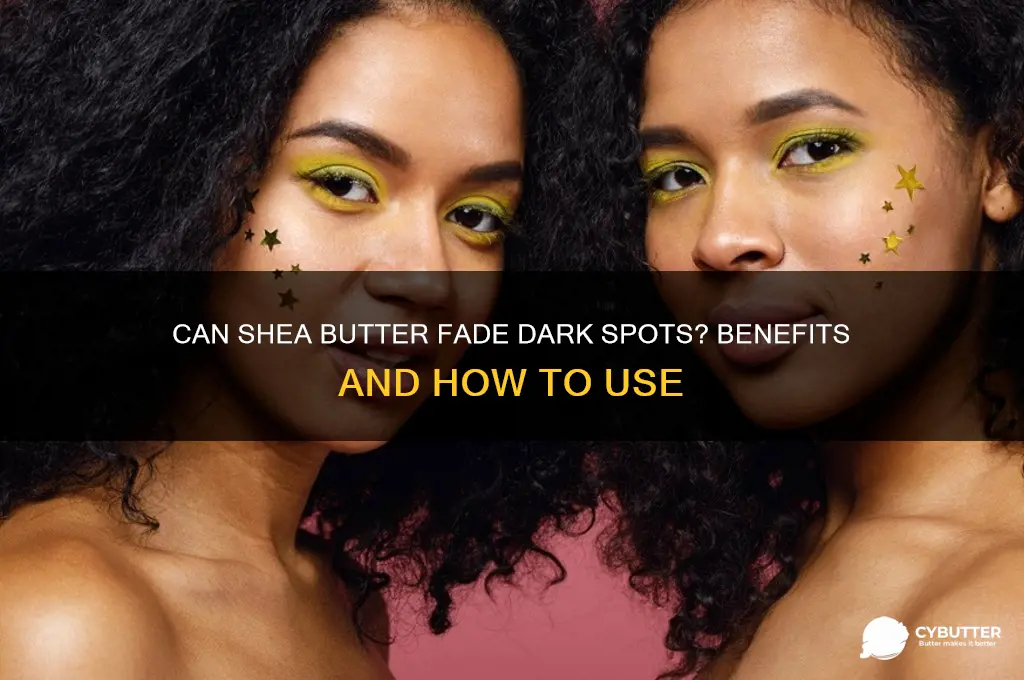 will shea butter get rid of dark spots