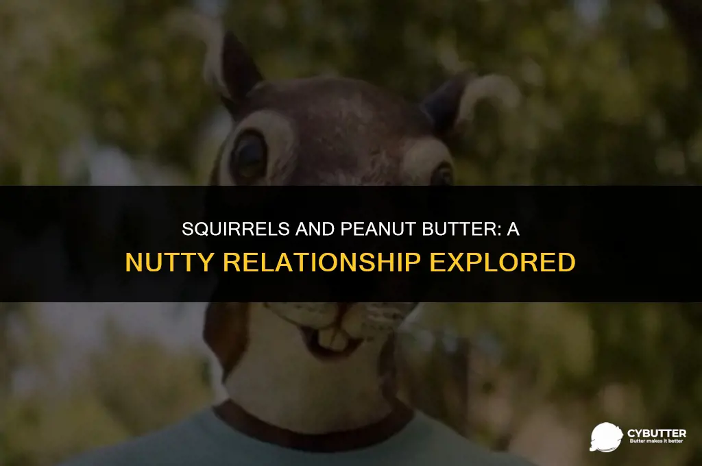 will squirrels eat peanut butter